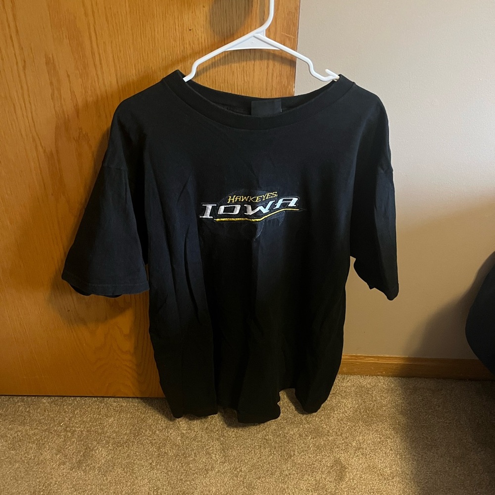 Black Iowa Hawkeyes T-Shirt